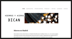 Desktop Screenshot of hierrosenmadrid.com